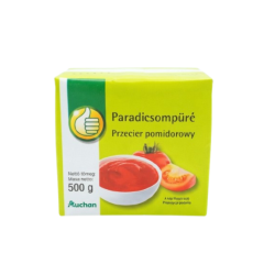 AUCHAN PUREE DE TOMATE 500G