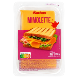 AUC MIMOLETTE TRANCHES 200G