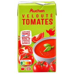 AUCHAN VELOUTE TOMATES 1L 