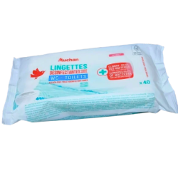 AUCHAN LINGETTES WC ANTI...