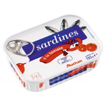 Auchan sardines à la tomate...