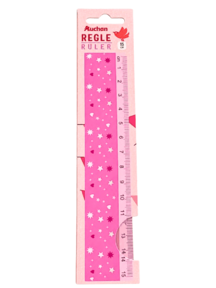 AUC REGLE ASSORT CIRQUE 15CM S26-107-DRU-AUC77530	