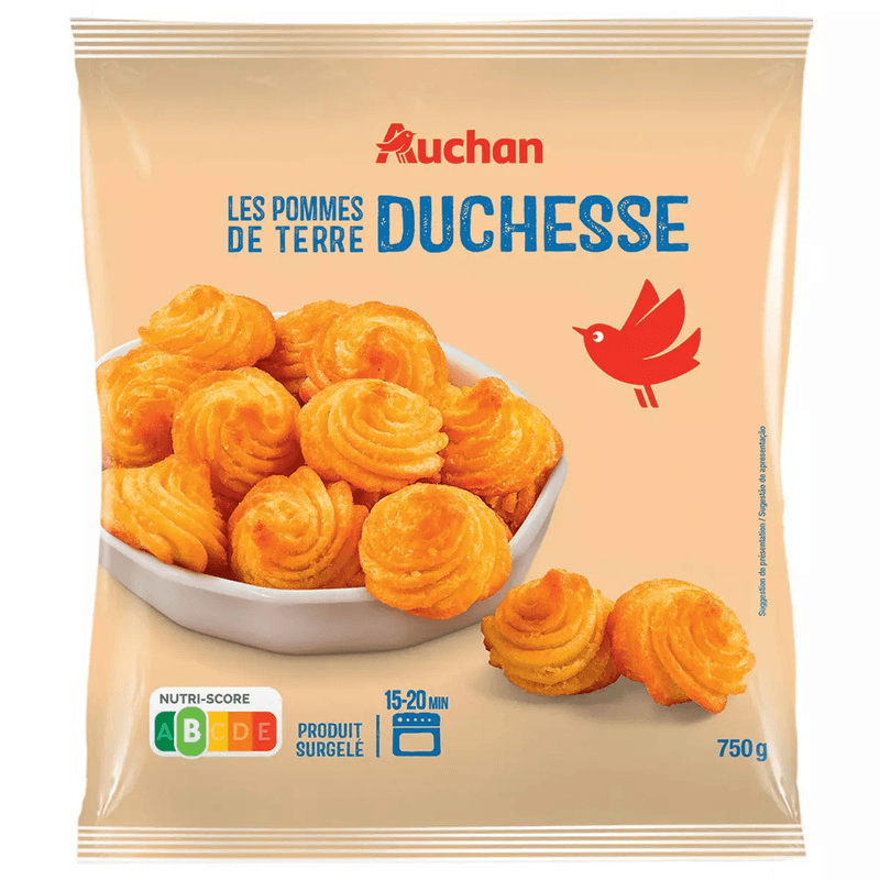 AUCHAN Pommes de terre duchesse 750g