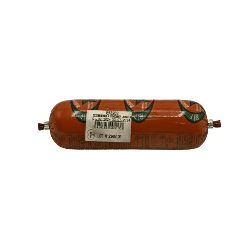 Zahra saucisson veau hallal 220g