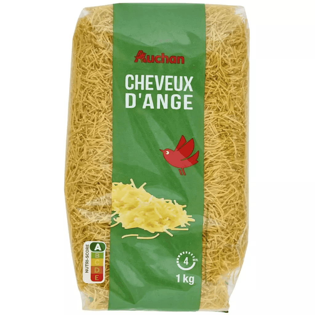 AUCHAN CHEVEUX D ANGE 1KG