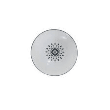ACTUEL ASSIETTE DESSERT IMPRIME OR 19CM