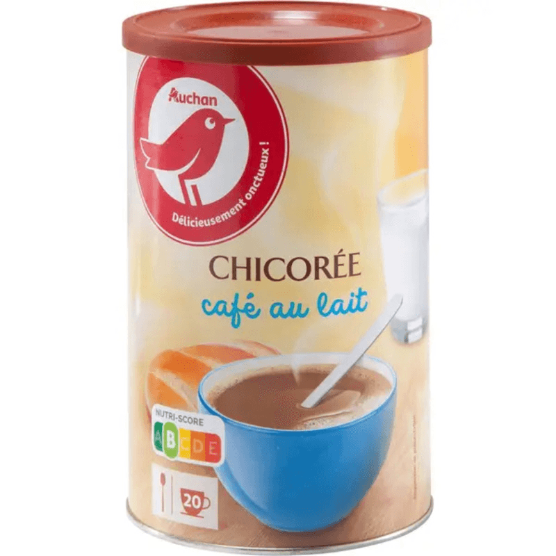 AUCHAN Chicorée café au lait 400g