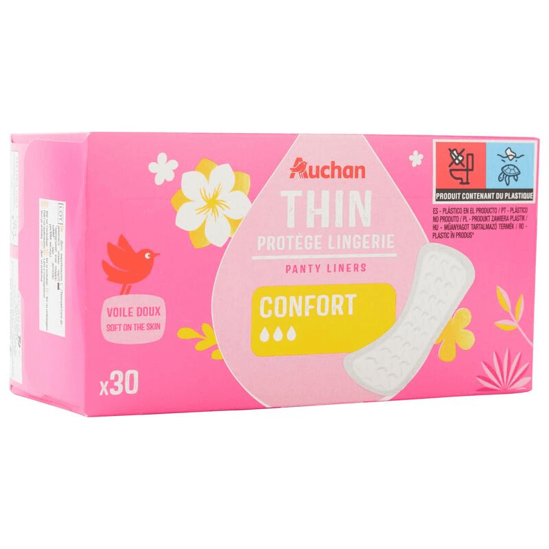 AUCHAN Protege  Lingerie Minces X30