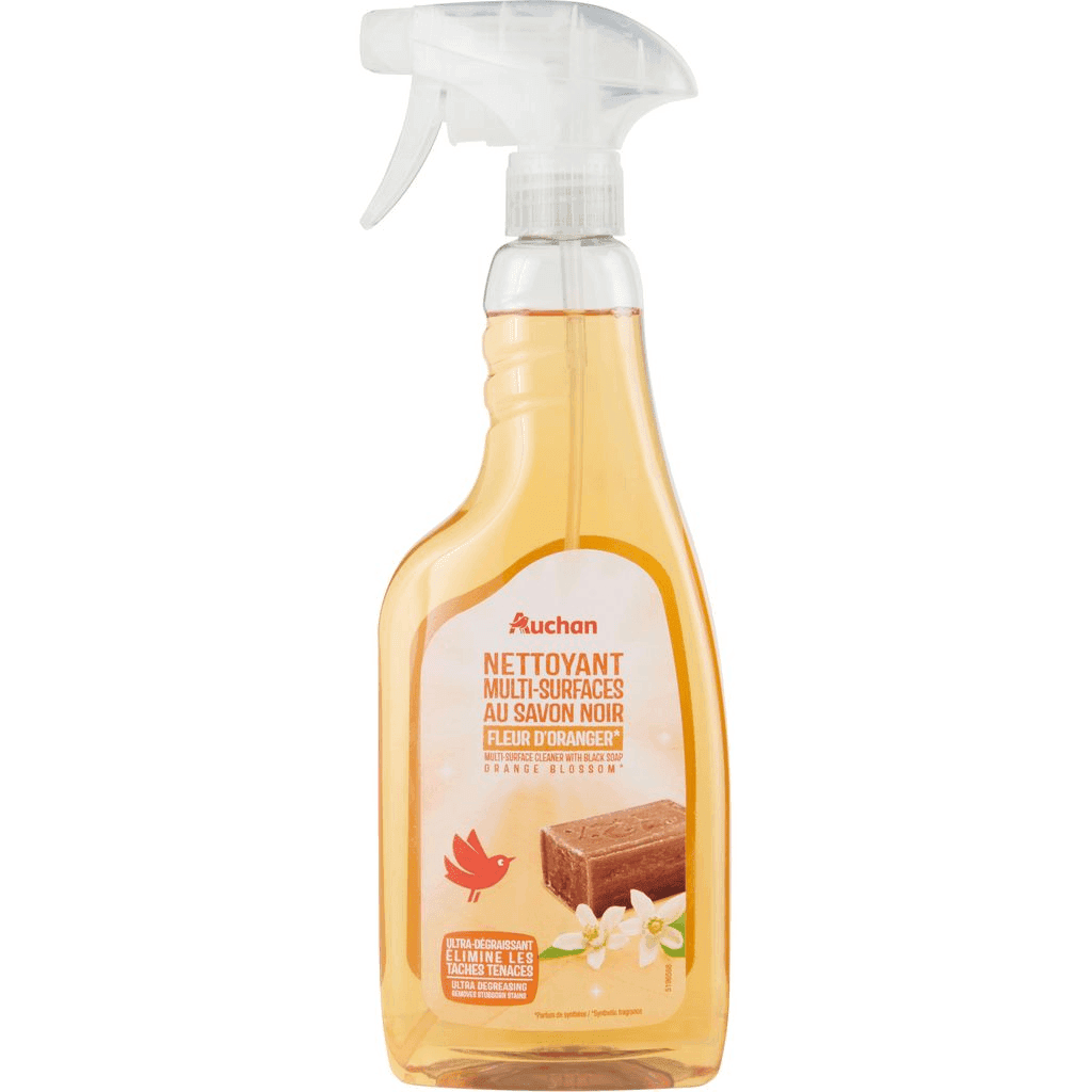 AUCH NETTOYANT MULTISURFACES SAVON NOIR SPRAY 750ML