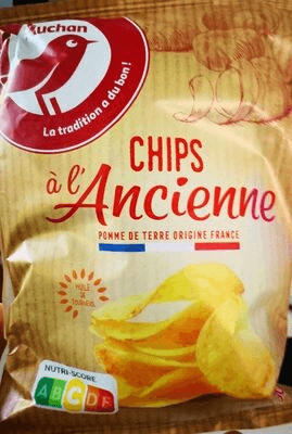 Auchan Chips à L'ancienne 30G