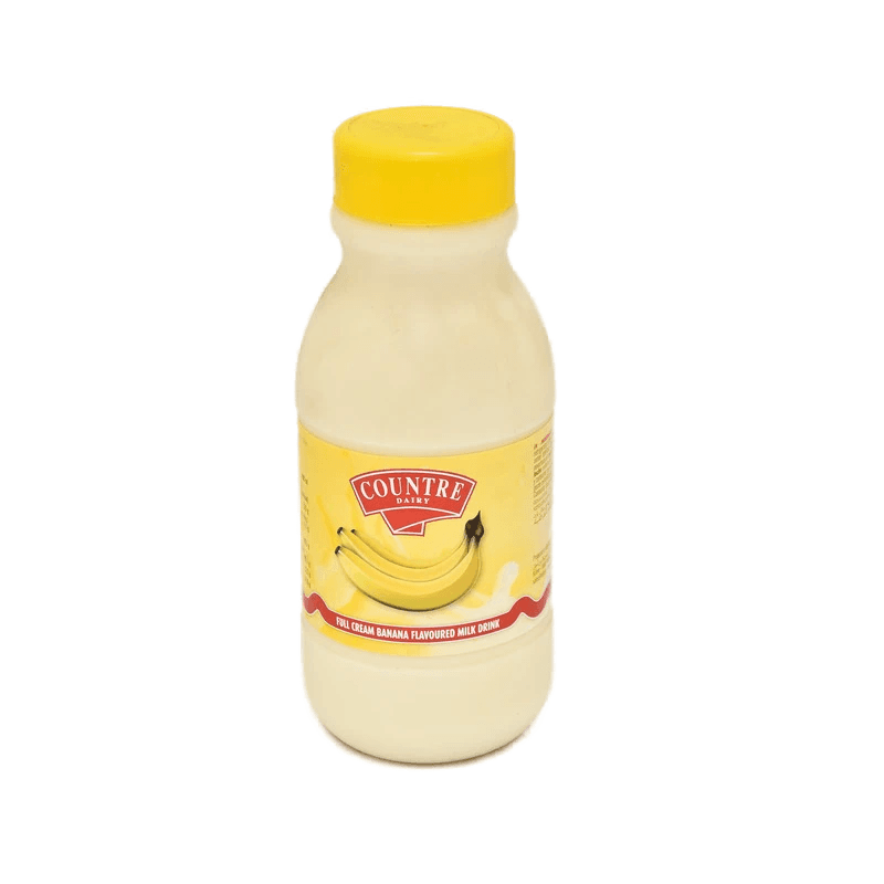 Countre Dairy lait entier stérilisé aromatisé goût fraise 50 cl