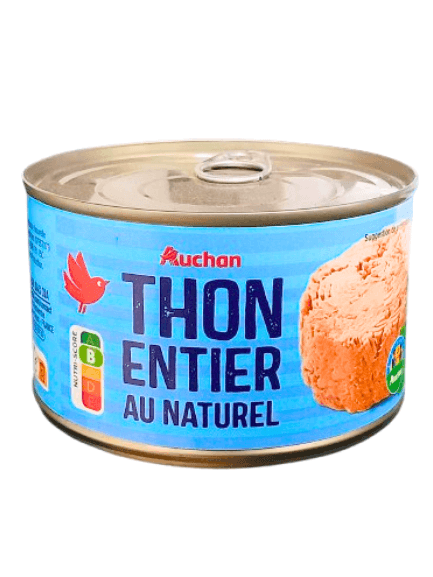 AUCHAN THON LISTAO AU NATUREL