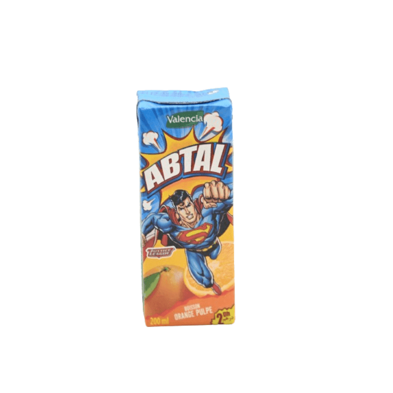 Valencia Abtal boisson au jus et à la pulpe d'orange 200ml
