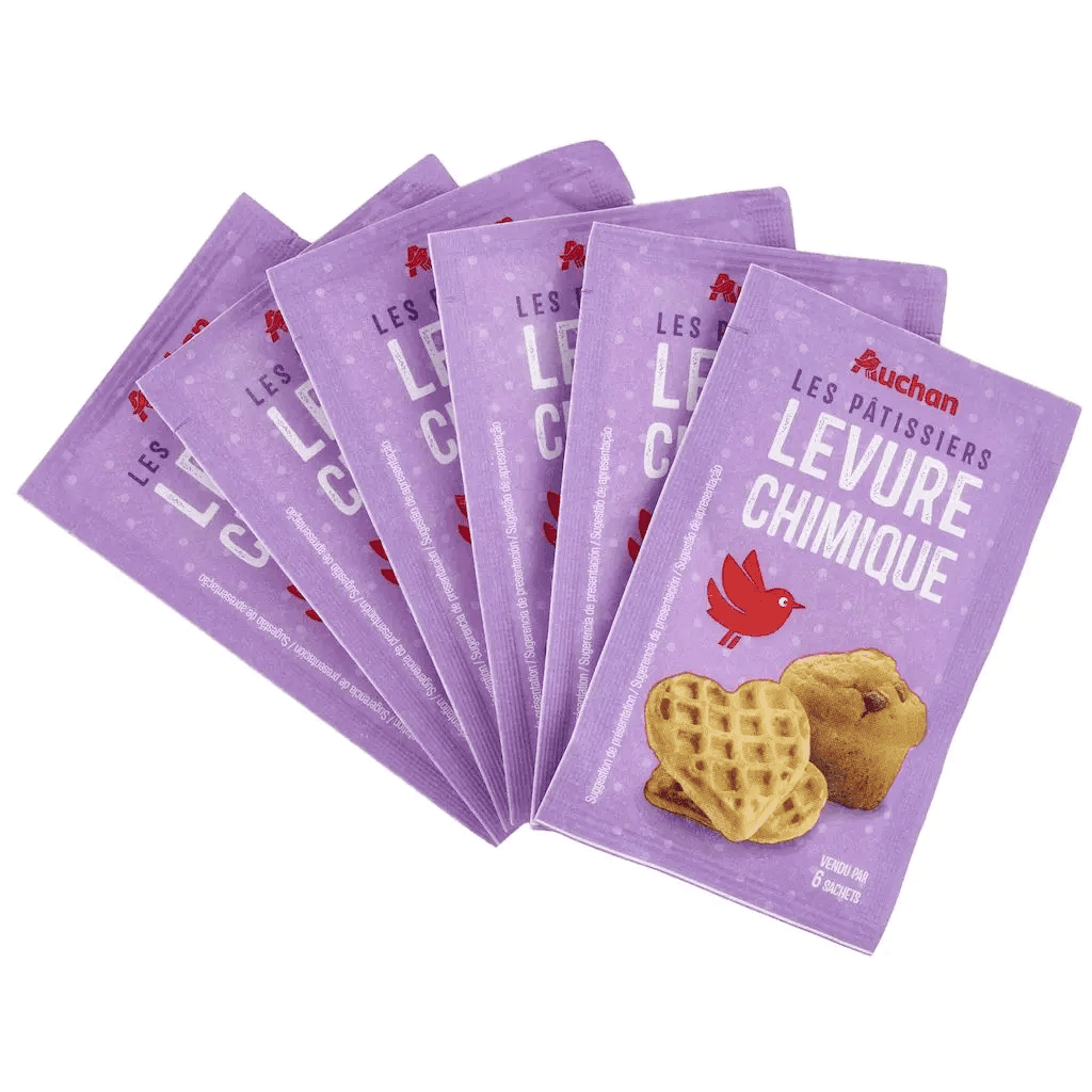 AUCHAN LEVURE CHIMIQUE 66G