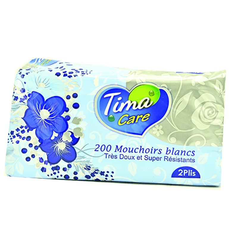 MOUCHOIR SACHET TIMA CARE X200\t