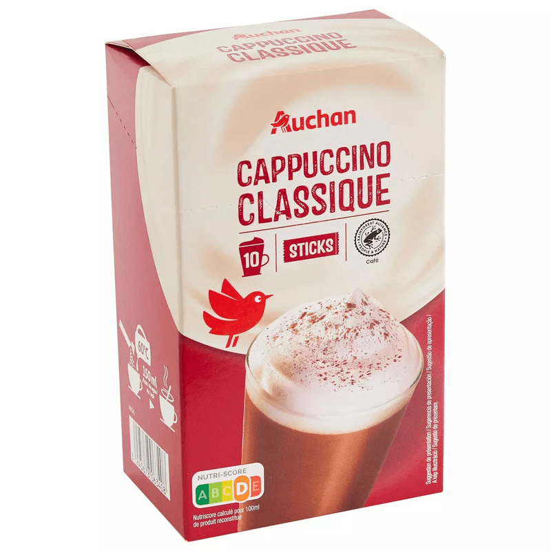 Auchan Café Cappuccino 10X14 140G