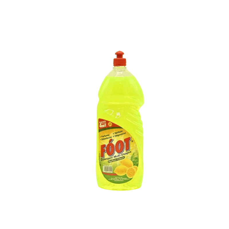 Foot détergent multi-usages 4 en 1 parfum citron 1,5L