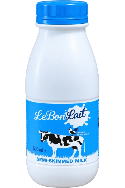 LAIT 1/2EC LE BON LAIT BL 50CL	