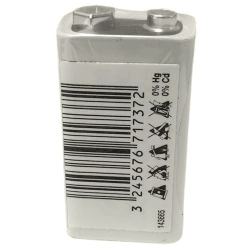 Auchan piles alcalines 6LR61-9V x1 piles