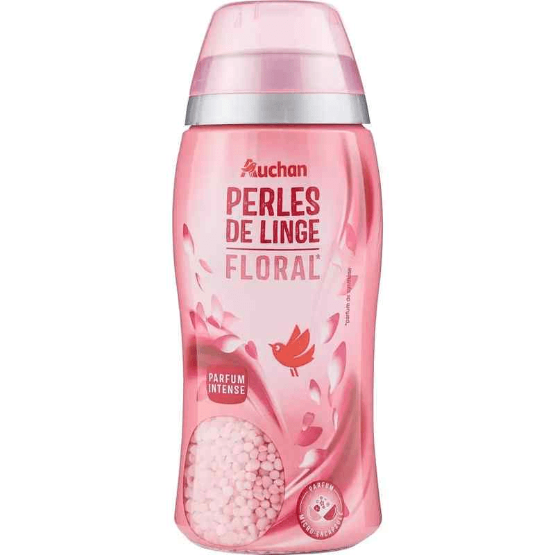 AUCHAN Parfum de linge en perles fruité 275g