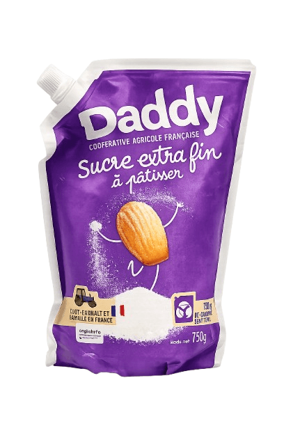 DADDY Sucre blanc extra fin à pâtisser 750gµ