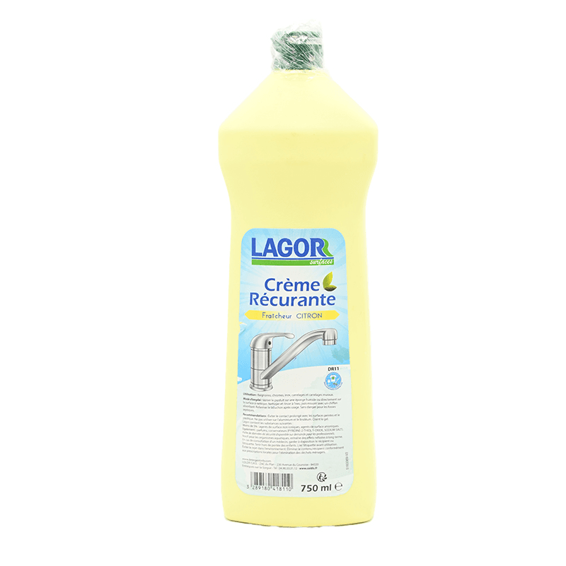 Lagor crème à récurer fraîcheur citron 750ml