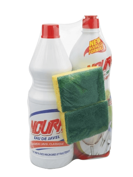LOT NOURA JVL900ML+LV+EPONGE