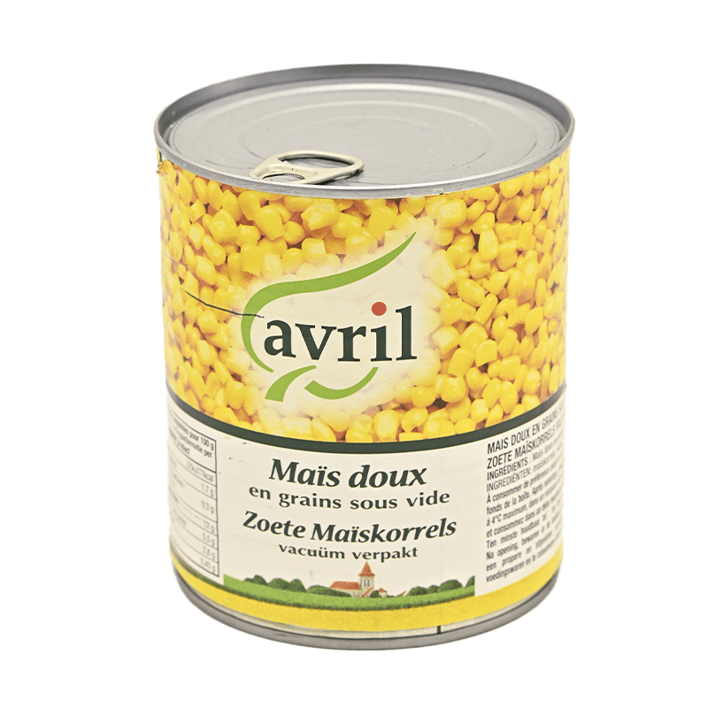 Avril Maïs doux en grains sous vide 600g