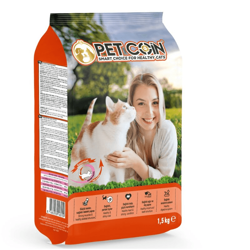 CROQUETTE CHAT SEMON PET COIN1.5KG