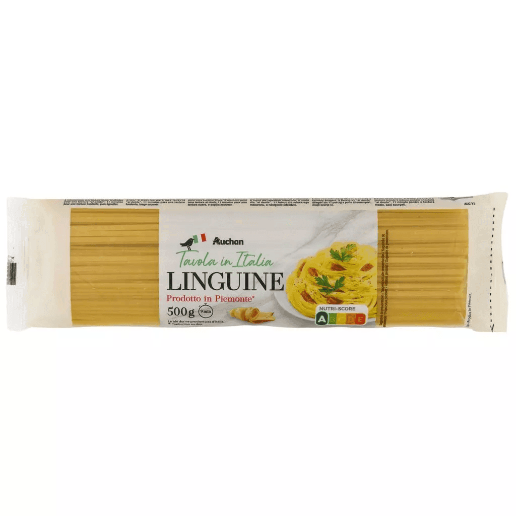 AUCHAN ITALIE LINGUINE 500G