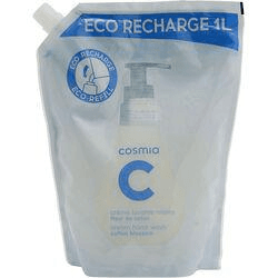 COSMIA Recharge savon liquide pour les mains fleur coton 1l