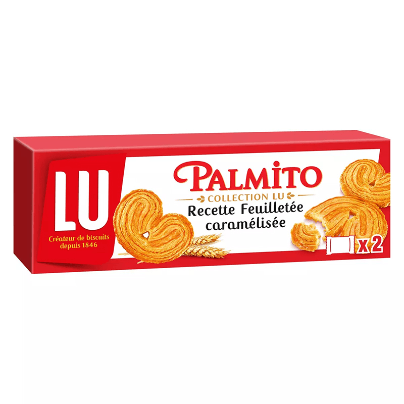 Palmito, LU Recette feuillete caramelisee 100g