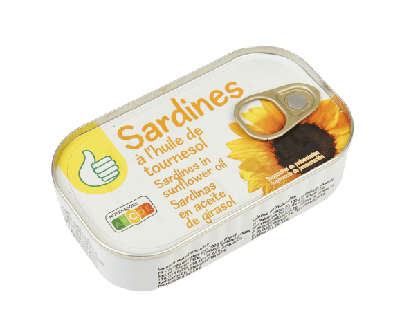 SARD HUIL TOURNESOL POUCE120G