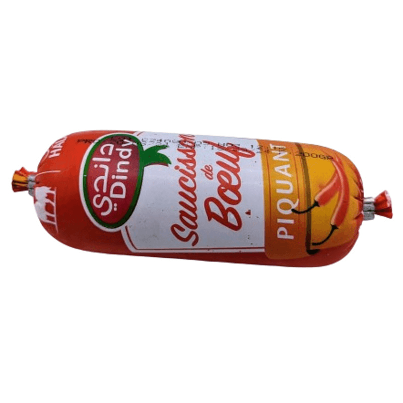 Dindy saucisson boeuf piquant 200g