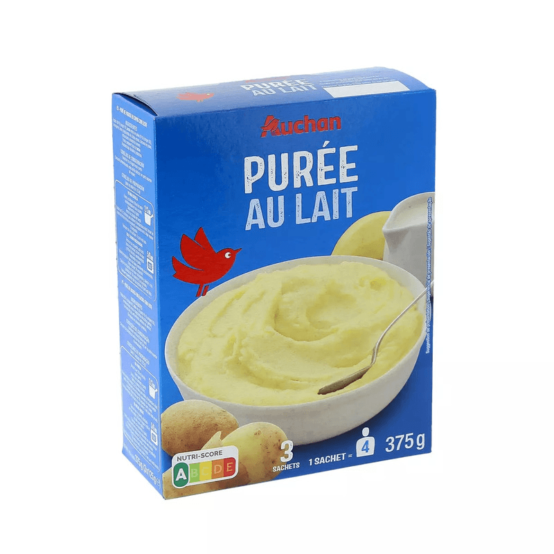 PUREE AU LAIT AUCHAN 375 G