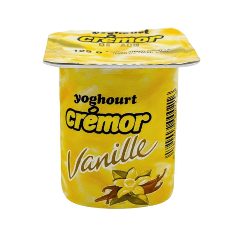 Crémor yaourt vanille pot de 125g