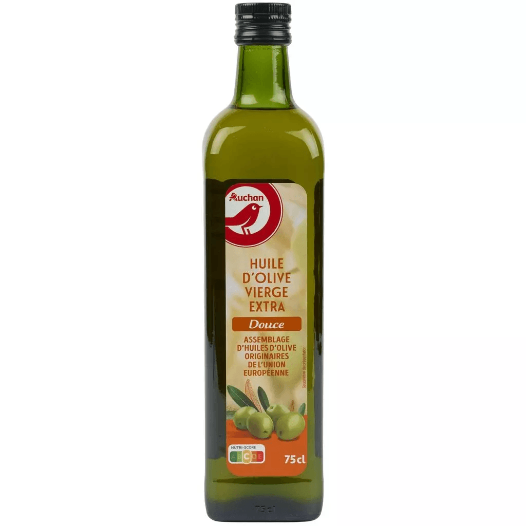 AUCHAN HUILE OLIVE DOUCE BOUTE