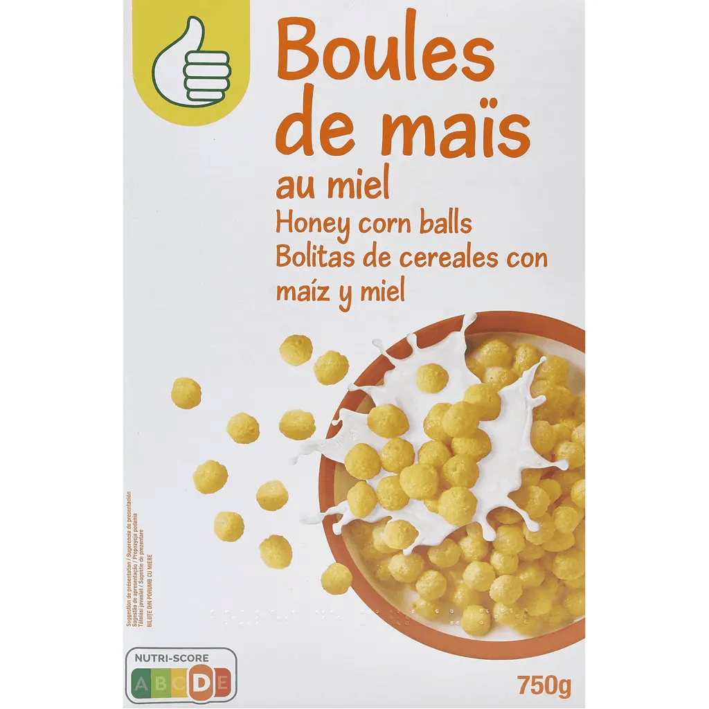 POUCE BOUL DE MAIS MIEL 750G