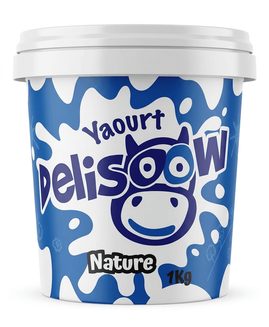 YAOURT NATURE DELISOOW 1KG