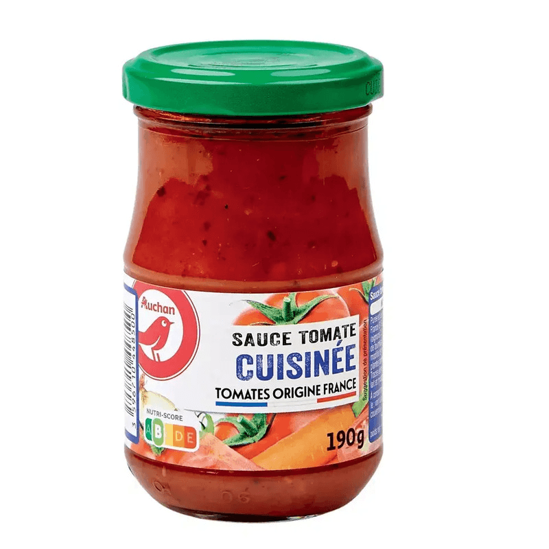 Auchan sauce tomate cuisinée 190 g