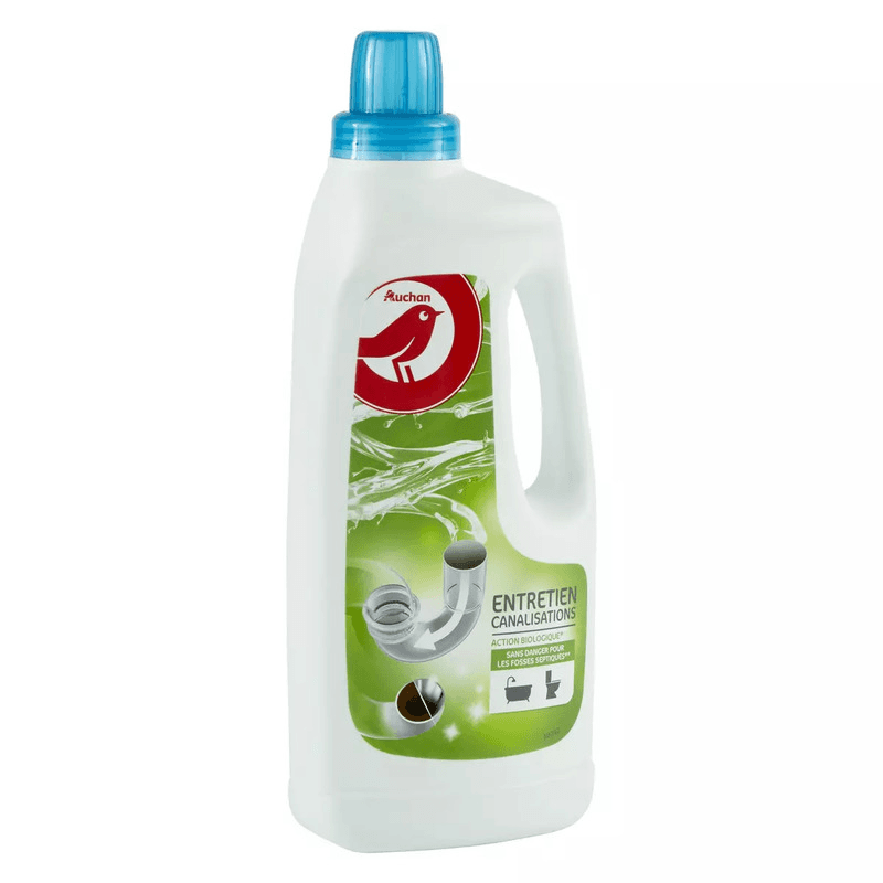 Auchan liquide entretien canalisations 1L