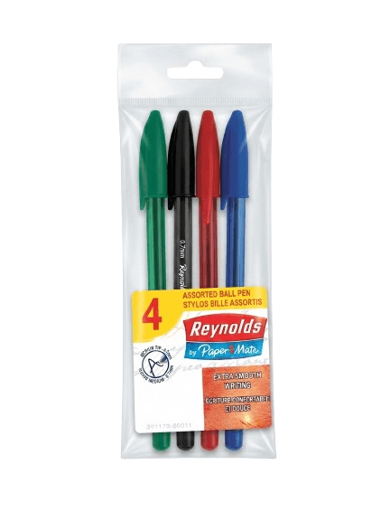 STYLO BILLE REYNOLDS AS 4PCS