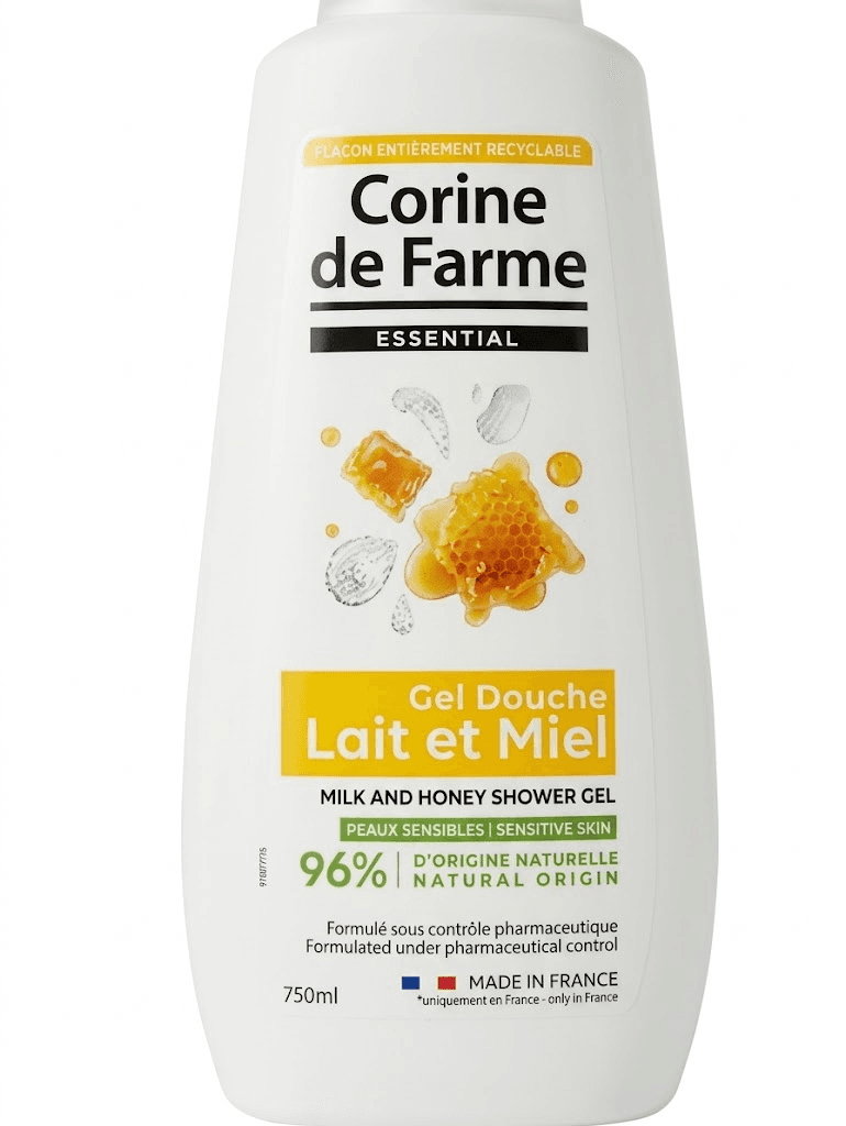 GEL DOUCHE LAIT & MIEL CORINE FRAME 750ML