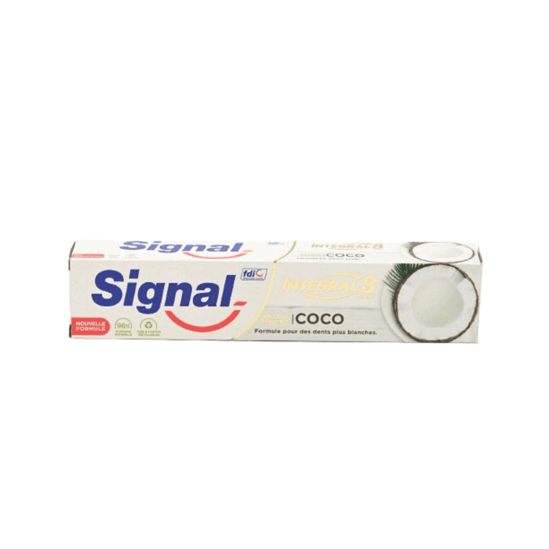 SIGNAL Dentifrice antibactérien blancheur Nature Eléments coco 75ml