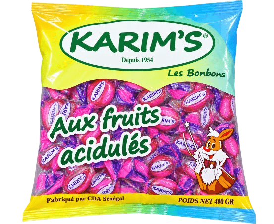 BONBON ENVELOPPE ACIDULE 400G