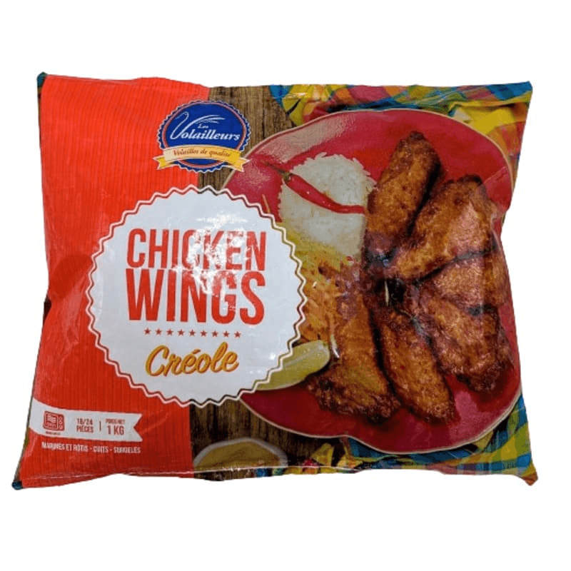 Les Volailleurs wings poulet panés Créole sachet 1kg