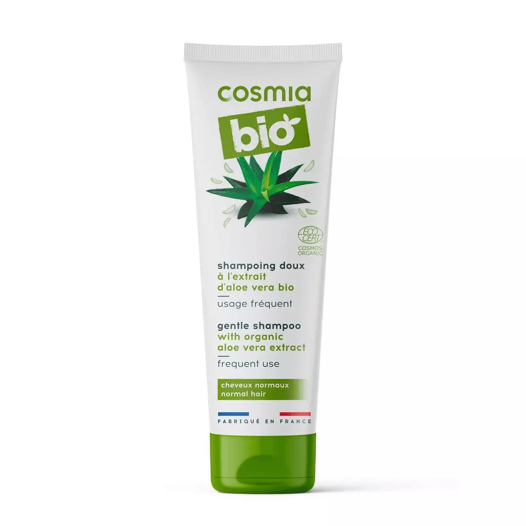 COSMIA BIO Shampoing doux aloe vera bio cheveux normaux