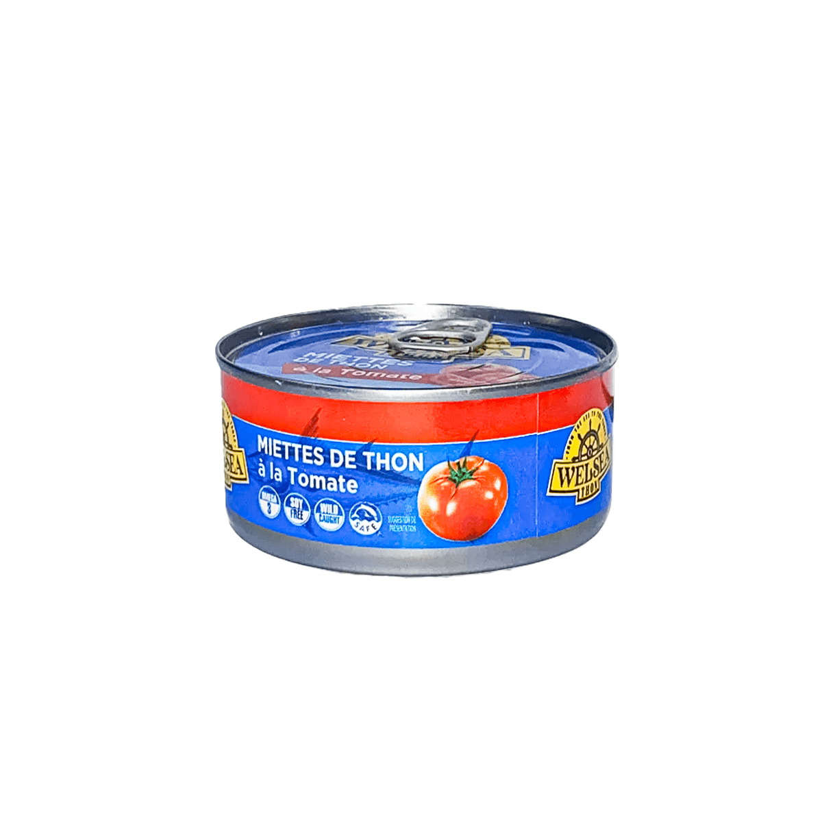 Welsea Miettes de Thon à la Tomate 160G