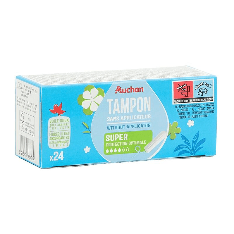 Auchan tampons Super x24