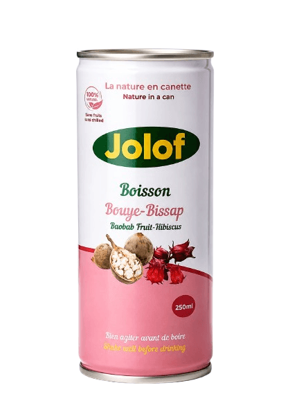 JUS BOUYE BISSAP DJ-E CAN250ML